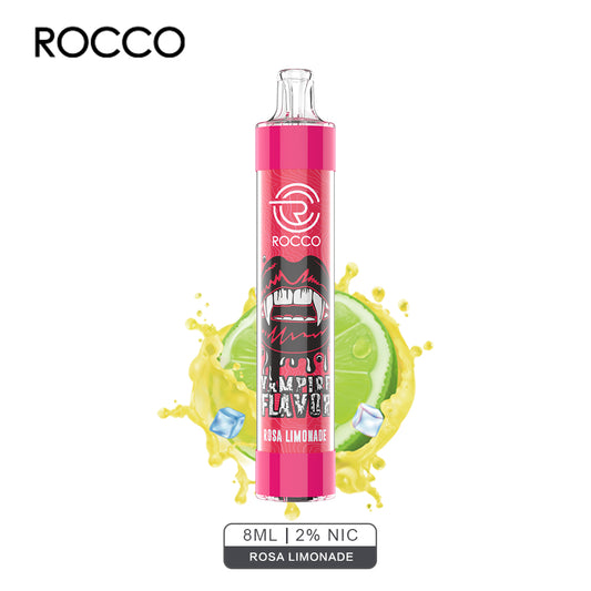 ROCCO Rosa limonāde (4000 Ieelpas)